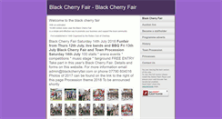 Desktop Screenshot of blackcherryfair.com